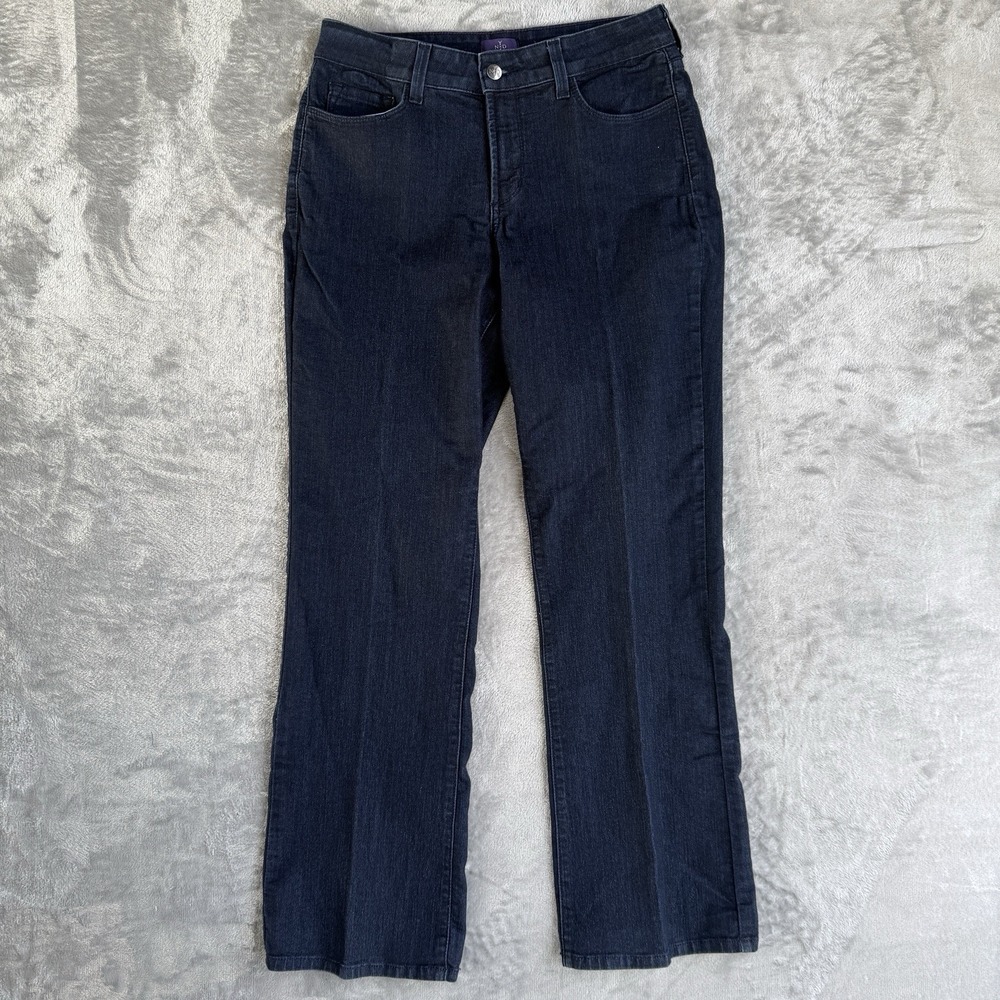 NYDJ Not Your Daughters‎ Jeans Womens Size 10 Bootcut  Blue Darkwash 31x30 EUC